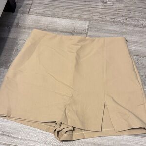 Women's Tan Zara Skort Size XL
